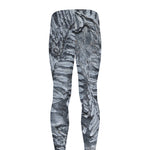 Fern Fossil Print Men's leggings