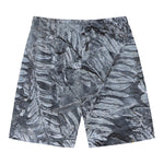 Fern Fossil Print Men's Swim Trunks
