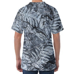 Fern Fossil Print Men's Velvet T-Shirt