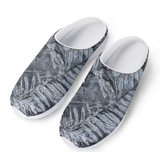 Fern Fossil Print Mesh Casual Shoes