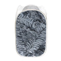 Fern Fossil Print Mesh Laundry Hamper