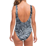 Fern Fossil Print One Piece Swimsuit