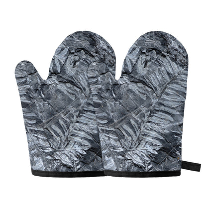 Fern Fossil Print Oven Mitts