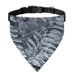 Fern Fossil Print Over The Collar Dog Bandana