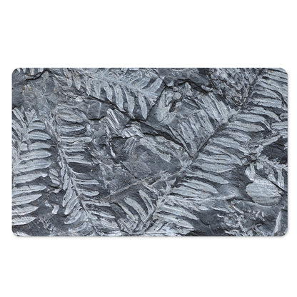 Fern Fossil Print Polyester Doormat