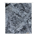 Fern Fossil Print Polyester Shower Curtain