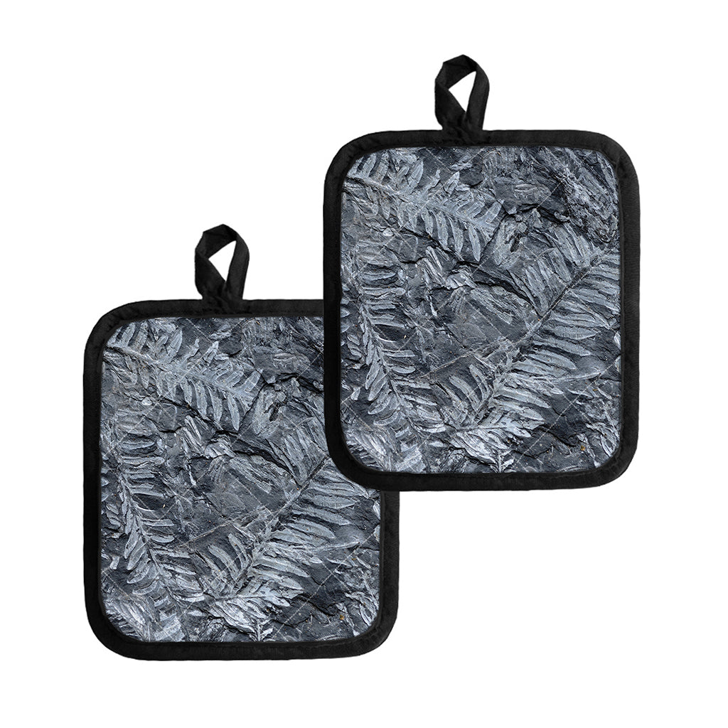 Fern Fossil Print Pot Holders