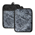 Fern Fossil Print Pot Holders With Pocket