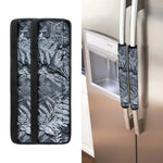 Fern Fossil Print Refrigerator Handle Covers