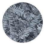 Fern Fossil Print Round Blanket