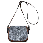 Fern Fossil Print Saddle Bag