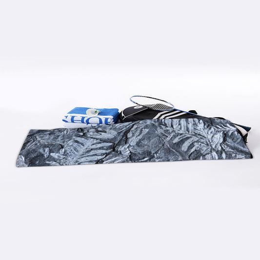 Fern Fossil Print Sports Towel