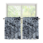 Fern Fossil Print Tier Curtains