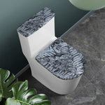 Fern Fossil Print Toilet Lid And Tank Cover Set