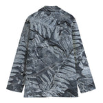 Fern Fossil Print Women's Cotton Blazer
