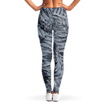 Fern Fossil Print Women's Leggings