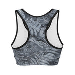 Fern Fossil Print Women's Sports Bra