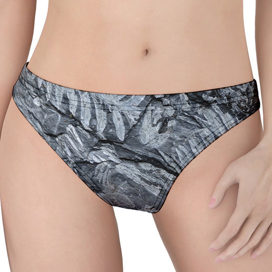 Fern Fossil Print Women's Thong