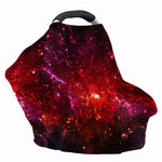 Fiery Nebula Universe Galaxy Space Print Baby Seat Cover