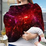 Fiery Nebula Universe Galaxy Space Print Baby Seat Cover