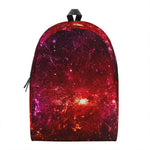 Fiery Nebula Universe Galaxy Space Print Backpack