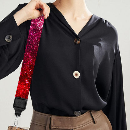 Fiery Nebula Universe Galaxy Space Print Bag Strap