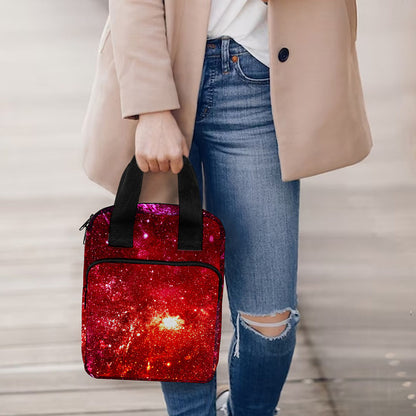 Fiery Nebula Universe Galaxy Space Print Bible Tote Bag
