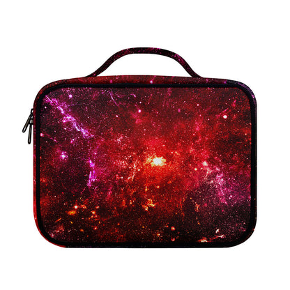 Fiery Nebula Universe Galaxy Space Print Briefcase Bible Bag