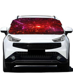 Fiery Nebula Universe Galaxy Space Print Car Windshield Snow Cover