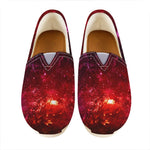 Fiery Nebula Universe Galaxy Space Print Casual Shoes