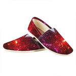 Fiery Nebula Universe Galaxy Space Print Casual Shoes