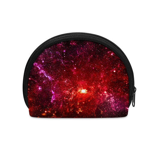 Fiery Nebula Universe Galaxy Space Print Coin Purse