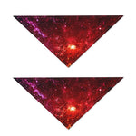 Fiery Nebula Universe Galaxy Space Print Dog Bandana