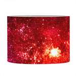 Fiery Nebula Universe Galaxy Space Print Drum Lamp Shade