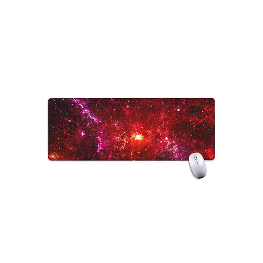 Fiery Nebula Universe Galaxy Space Print Extended Mouse Pad