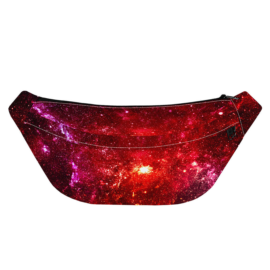 Fiery Nebula Universe Galaxy Space Print Fanny Pack