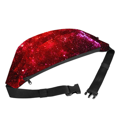 Fiery Nebula Universe Galaxy Space Print Fanny Pack
