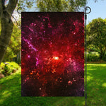 Fiery Nebula Universe Galaxy Space Print Garden Flag
