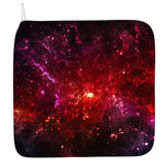 Fiery Nebula Universe Galaxy Space Print Hand Towel