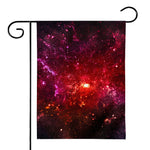 Fiery Nebula Universe Galaxy Space Print House Flag
