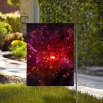 Fiery Nebula Universe Galaxy Space Print House Flag
