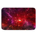 Fiery Nebula Universe Galaxy Space Print Indoor Door Mat