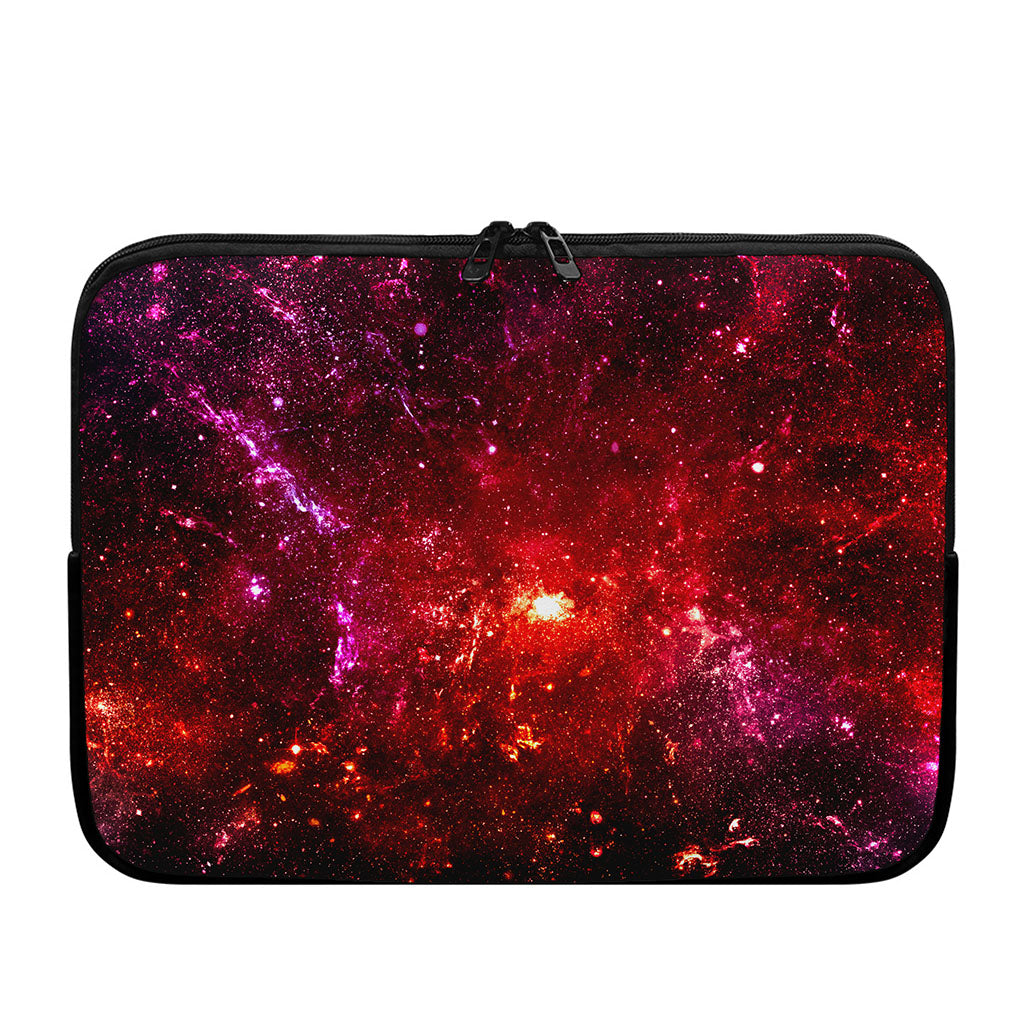Fiery Nebula Universe Galaxy Space Print Laptop Sleeve