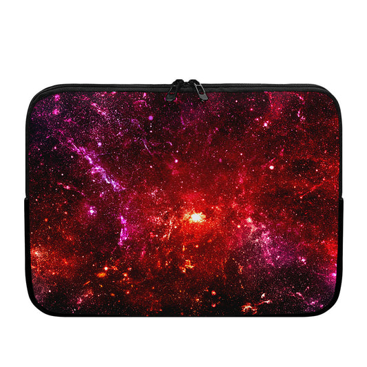 Fiery Nebula Universe Galaxy Space Print Laptop Sleeve