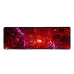 Fiery Nebula Universe Galaxy Space Print Long Kitchen Mat