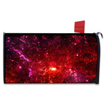 Fiery Nebula Universe Galaxy Space Print Mailbox Cover