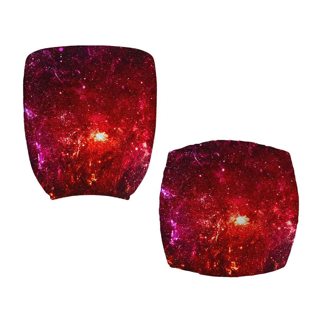 Fiery Nebula Universe Galaxy Space Print Office Chair Cover