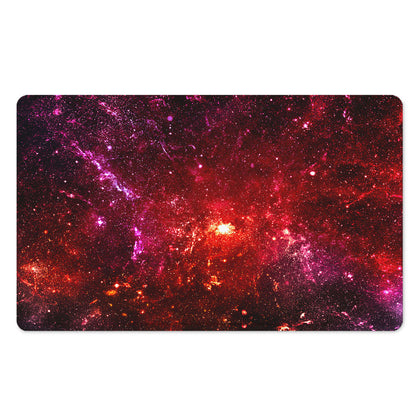 Fiery Nebula Universe Galaxy Space Print Polyester Doormat