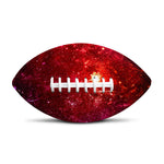 Fiery Nebula Universe Galaxy Space Print Rugby Ball