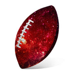 Fiery Nebula Universe Galaxy Space Print Rugby Ball